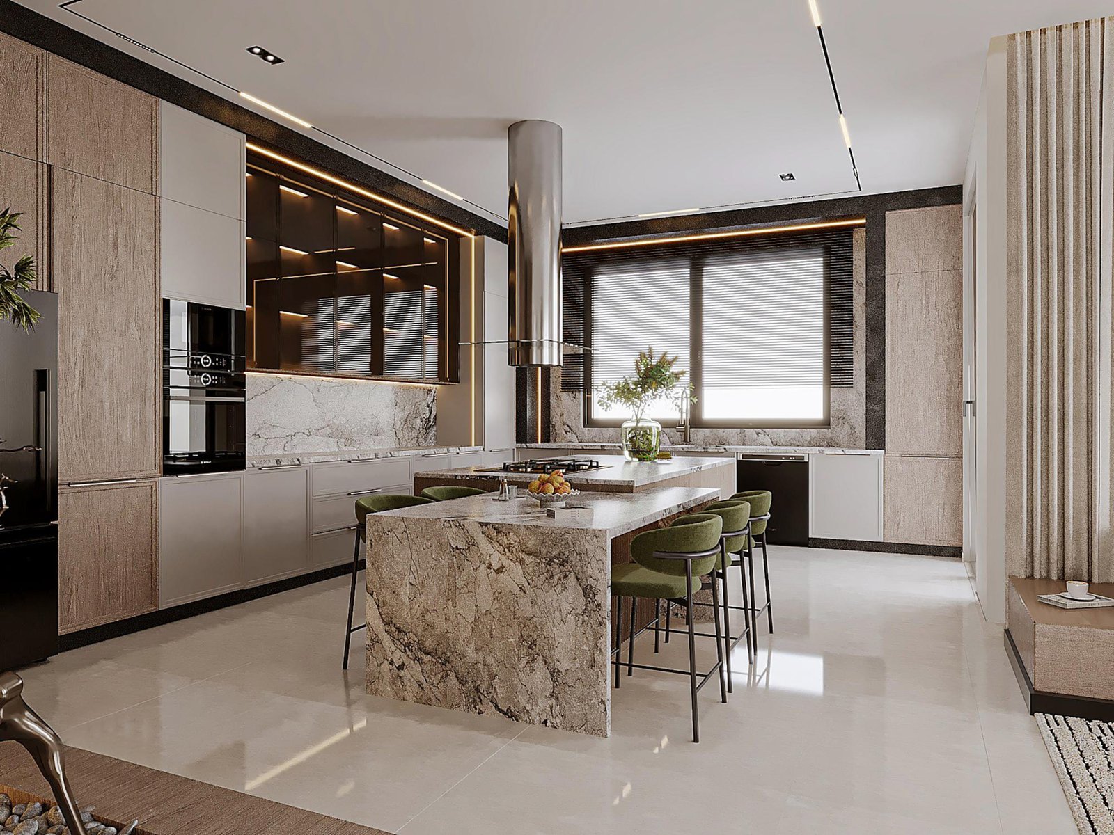 Interior finishing detail